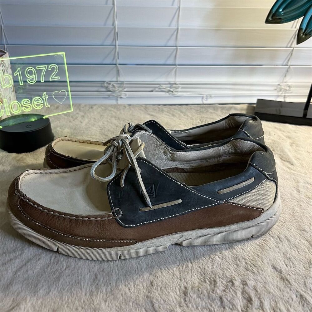 Sperry Men's Boat Shoes Size 11M Multicolor Casual Slip On